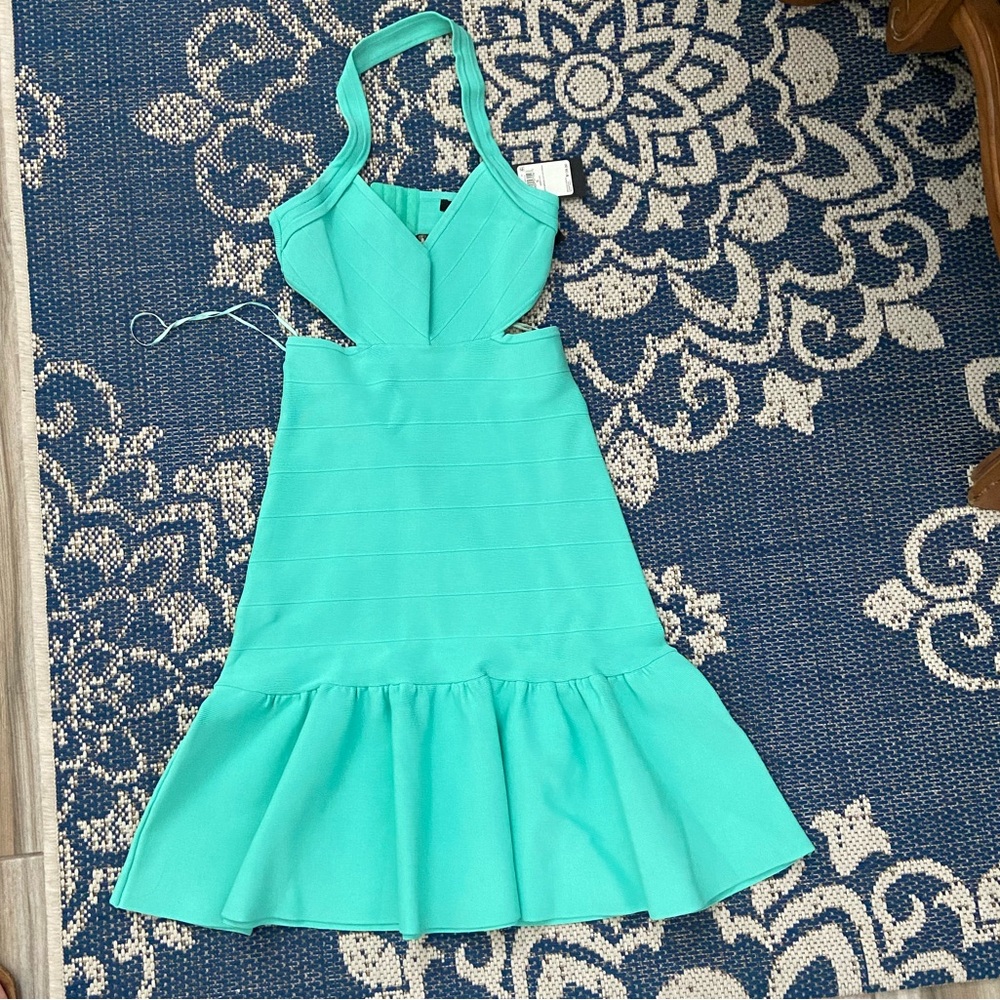 Guess Turquoise Mini Dress